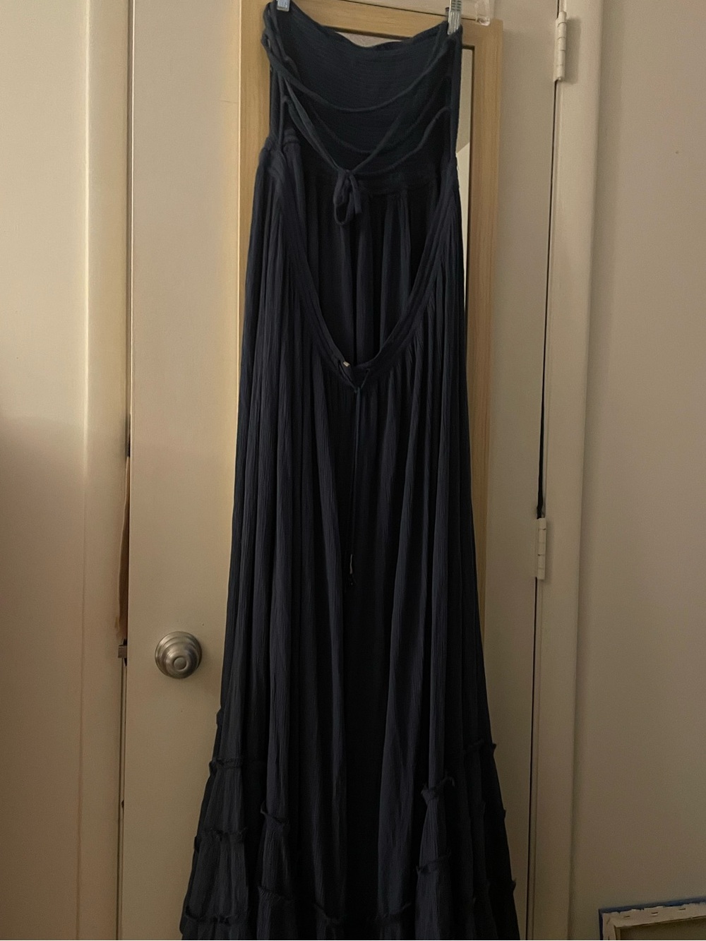 Free People Extratropical Maxi Dress in Dark Blue - Picture 4 of 6
